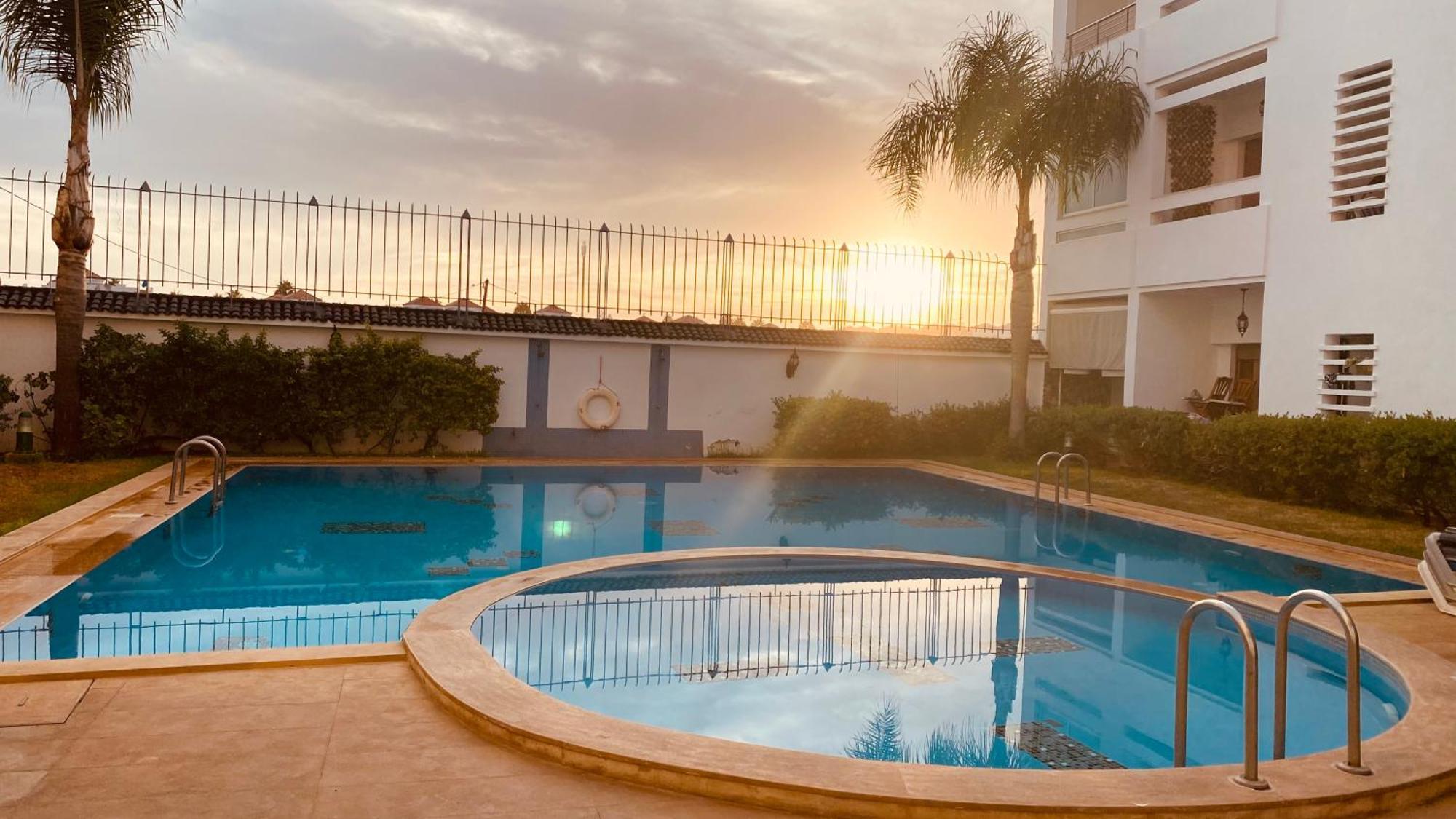 Plage Skhirat Appartement Amis Et Familles Exterior photo